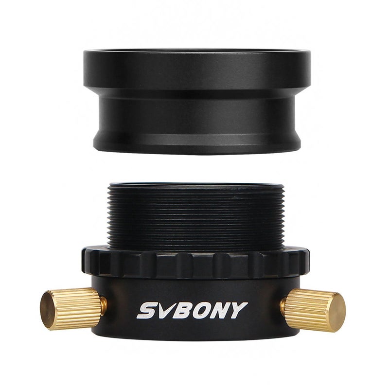 SVBONY Telescope Accessories Focuser Adapter 1.25 inches M42X0.75 Reflector Telescope Eyepiece Adapter - Image 1